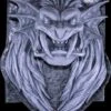 Lion Head Plaque