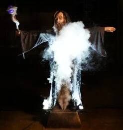Ancient Wizard -Distortions Unlimited Shop ancient wizard animatronic fog