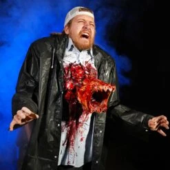 Chestburster Photo Op -Distortions Unlimited Shop chestburster alien halloween photo op