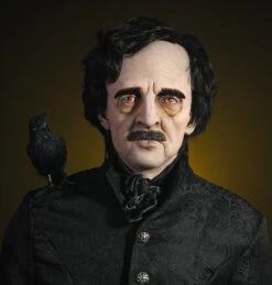 Edgar Allan Poe -Distortions Unlimited Shop edgar allen poe standing prop face
