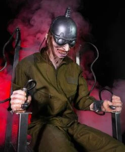 Jolt -Distortions Unlimited Shop jolt electric chair animatronic side