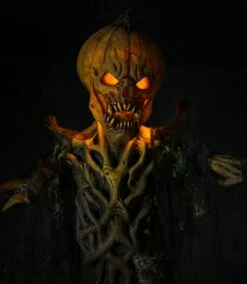 Pumpkin Stalker - Over 8 Ft -Distortions Unlimited Shop pumpkin stalker prop face md
