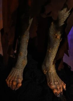 Pumpkin Witch -Distortions Unlimited Shop pumpkin witch halloween prop feet