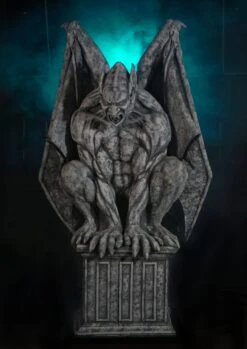 Stone Gargoyle Display