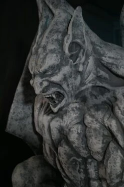 Stone Master Gargoyle -Distortions Unlimited Shop stone master gargoyle animatronic face cu