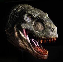 T Rex Head Wall Mount Prop -Distortions Unlimited Shop trex head wall mount bloody mouth swamp